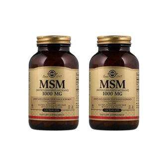  [해외직구] 2개X  솔가  식이황  MSM  1000mg  120정