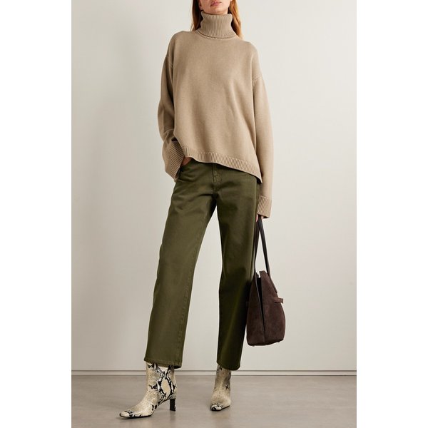 라 리뉴 마릴린 코튼 트윌 와이드 팬츠 46376663162975922