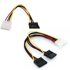 SATA 전원 케이블 Y형 18Cm SATA 1구 2구 3구 SATA케이블