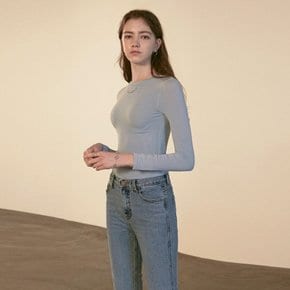 [YAN13] SKINNY R LONG T-SHIRTS_SKY BLUE