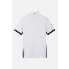 [PXG공식] 남성 여름 카라 블록 하프 집업 티셔츠-PIMPM323101