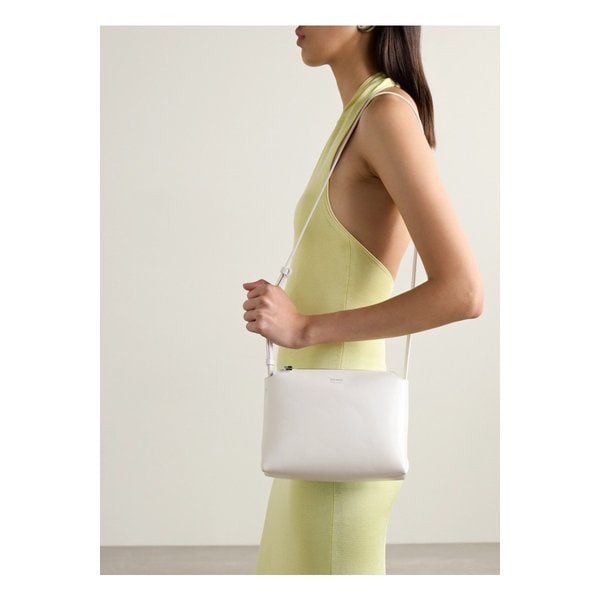 케이트 리나 미디엄 가죽 숄더 백 화이트 1647597338660518