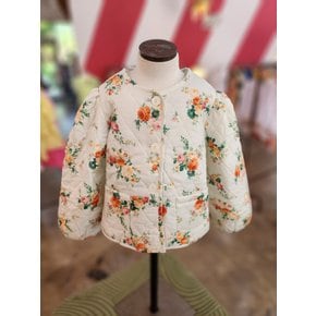 [여주점] (C)꽃프린트 퀼팅 자켓  RP41-JK203IV