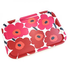 marimekko MINI-UNIKKO 27 20cm 067766 마리 메코 트레이 쟁반 플레이트 미니 우니 코 × 나무