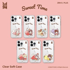 TinyTAN 타이니탄 폰케이스 Sweet Time 투명젤리 케이스