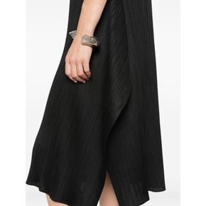 26FW 플리츠플리즈 롱 원피스 PP68JH136 15 BLACK