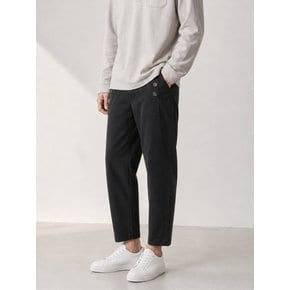 남성 사이드버튼 데일리 테이퍼드핏 치노팬츠 CXS26FWPT806 BLA