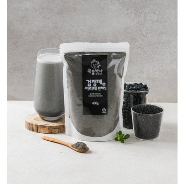 곡물박사 국산 검정깨 50% 서리태50% 검정깨와 서리태편해식 400g