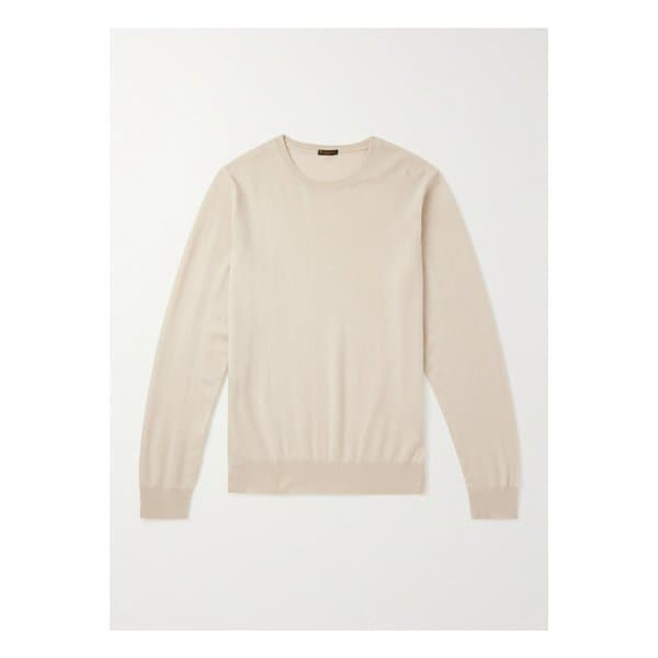 루비나찌 캐시미어 스웨터 뉴트럴 46376663163002707