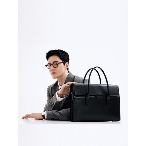 [리퍼브]Polygon top handle business tote