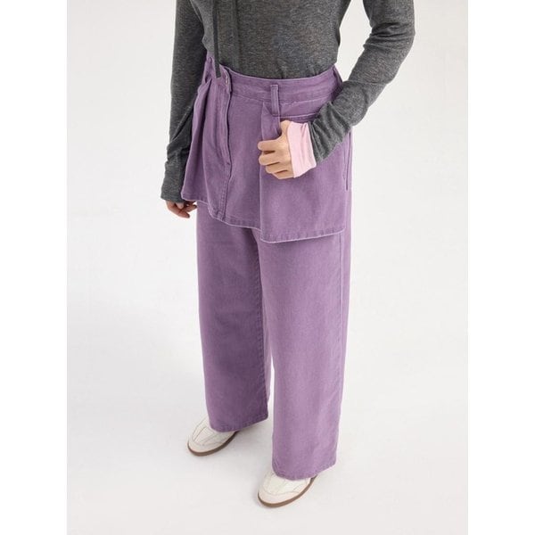Layered Point Denim Pants (violet) LFPDS26140VLT