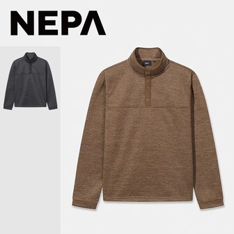 네파 [부산점] 남성 필라토 플리스 반집업 티셔츠 7L75440