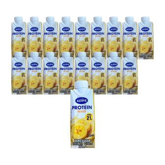 셀러허브 얼티브 프로틴 바나나맛 250ml x18입 (1박스) 단백질음료 (S48179419)