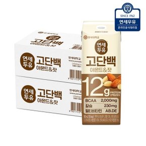 연세 고단백 고소한 아몬드 잣 두유 190ml (48팩)