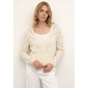 이스퀘어 4558180 Cream HAMI - Cardigan eggnog