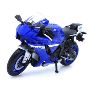 1:12 2021 야마하 YZF-R1 오토바이 미니카 피규어