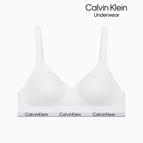 Calvin Klein Underwear 여성 모던 코튼 리프트 브라렛 (QF7900-100)