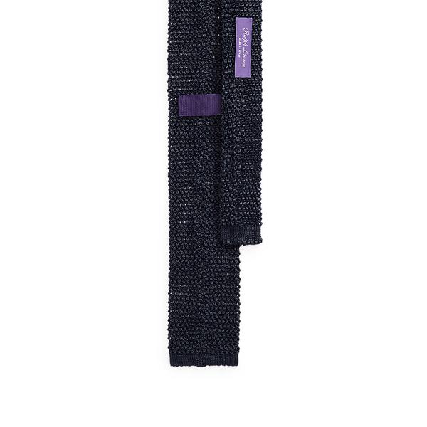 랄프 로렌 Purple Label 니트 실크 타이(MNPLNKW39O20008417)