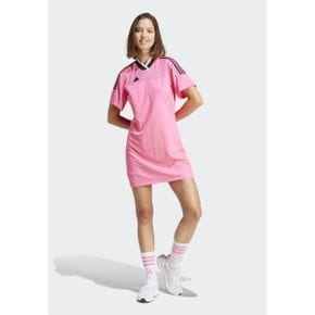 4620362 Adidas Sportswear TIRO - Jersey dress lucid pink black