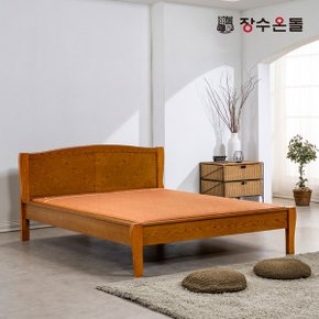 정온 황토볼확장형 포켓스프링보료 황토온열 건강침대 퀸침대