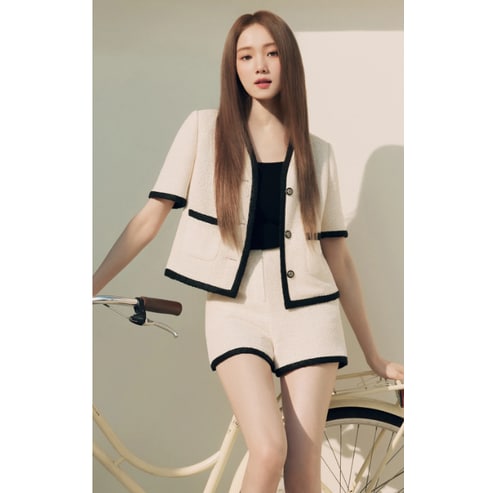LINE [라인어디션] (N673) 노마르 트위드 자켓(이성경착용)(NWJKOE4500)