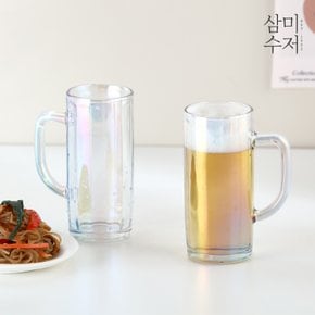 오로라 글라스 생맥주잔 380ml