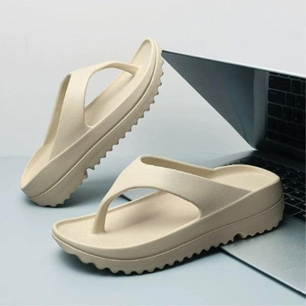 [옷자락] 커플용 논슬립 스트랩 플립플랍 쪼리