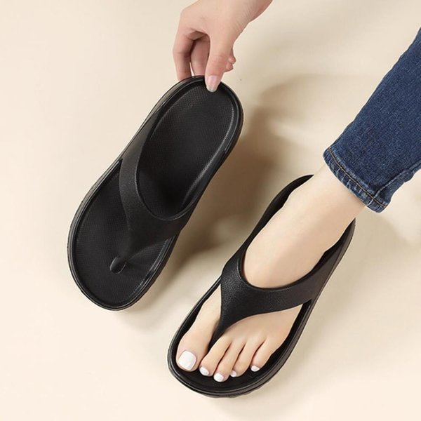 [옷자락] 커플용 논슬립 스트랩 플립플랍 쪼리