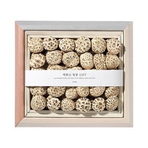 명품 표고버섯 진(眞) 백화고 선물세트 750g