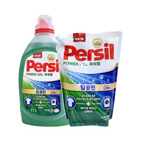 퍼실 파워젤 플러스 2.7L + 2.1L 겸용 액체세제