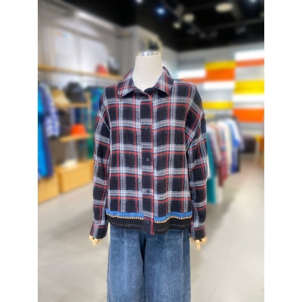 [여주점] 샬롯 체크 블라우스 (BABLA5561)