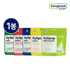 핀란드산 자일리톨 자일리팝 40gX1봉 옵션 택1