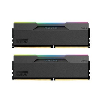 에센코어 [서린공식] ESSENCORE KLEVV DDR5-6000 CL30 CRAS V RGB 블랙 패키지 서린 32GB(16Gx2)