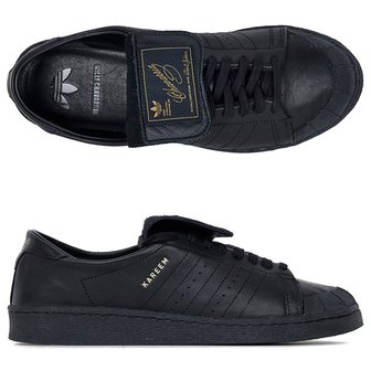 아디다스 [부산점] X윌리차바리아 25FW 코어블랙 골드메탈릭 자바르 스니커즈 HQ4867