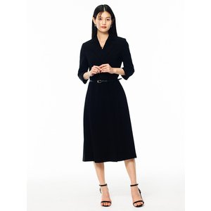 FRONTROW [Drama Signature] Tailored Wrap Dress