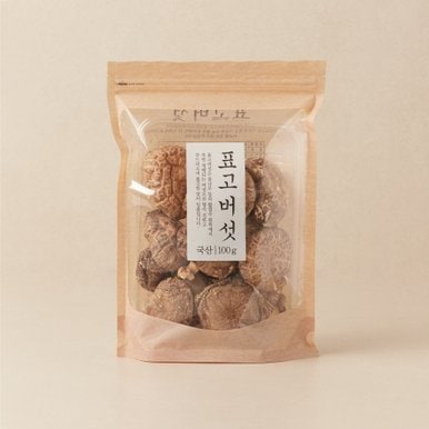 [국내산] 건 표고버섯 (100g)