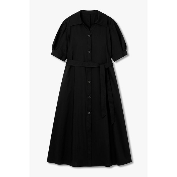 [파주점] 코튼 블렌드 A라인 셔츠 원피스 7126237500