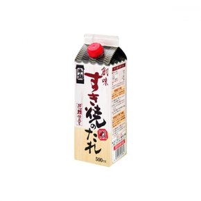 창미식품 스키야키의 양념장 500ml×6 2929247 1케이스(6입)