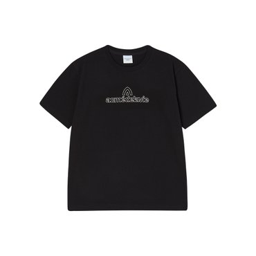 아크메드라비 로고-반팔-라운딩심볼ROUNDING SYMBOL LOGO SHORT SLEEVE T-SHIRT