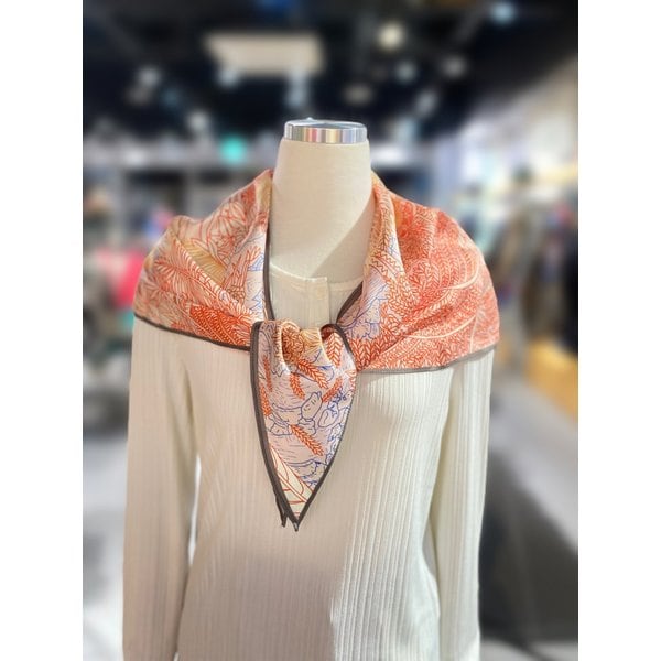 [여주점] 실크 플라워 스카프 (BCMF03511)