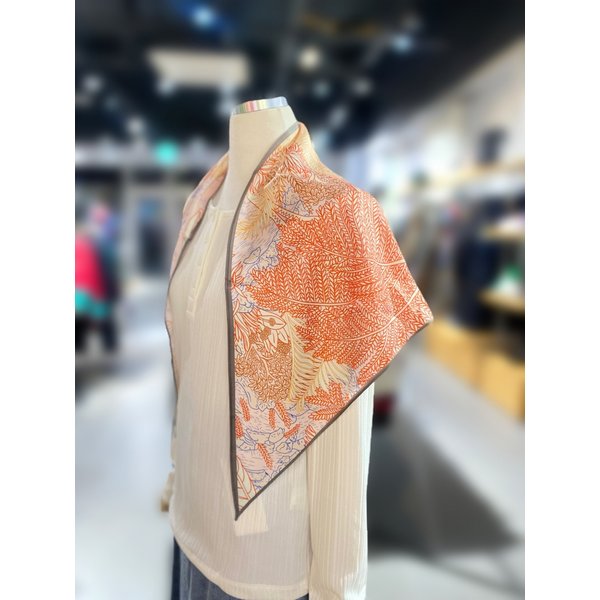 [여주점] 실크 플라워 스카프 (BCMF03511)