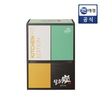 애경ST 에어후레쉬 탈취탄 키친핏 냉장고용 x 6개