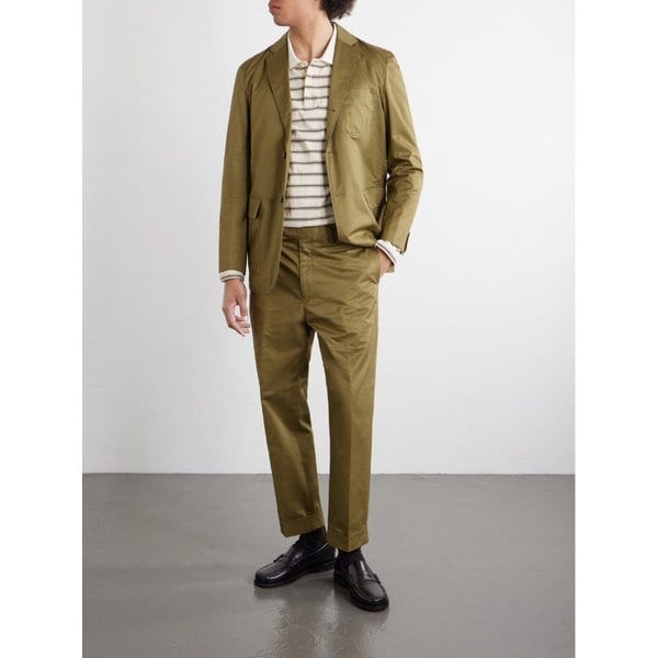 빔스 아이비 스트레이트 코튼 트윌 팬츠 46376663162982532