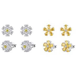 Pear flower earring