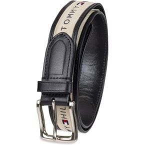 영국 타미힐피거 머플러 Tommy Hilfiger Men`s Ribbon Inlay Belt (Standard  Big and Tall Size