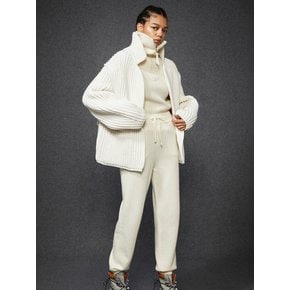 Row Volume Jacket (Ivory)_D5JAW24001IVX