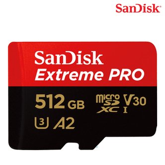 샌디스크 [S]샌디스크 ENL Micro Extreme PRO UHS-I U3 V30 A2 512GB