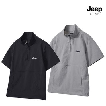 지프키즈 아노락 반팔 셋업 점퍼 KP3JPU293
