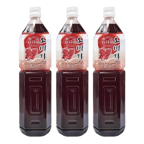 참다음 오미자 1.5L x 4개