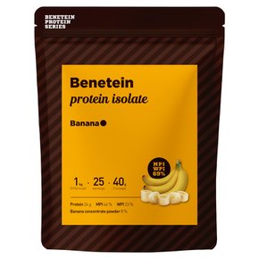 프로틴 쉐이크 아이솔레이트 WPI 함유 바나나맛 1kg